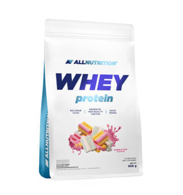 Whey Protein / ვეი პროტეინი 908 გ (30 დოზა): საღეჭი რეზინი / შრატის ცილა