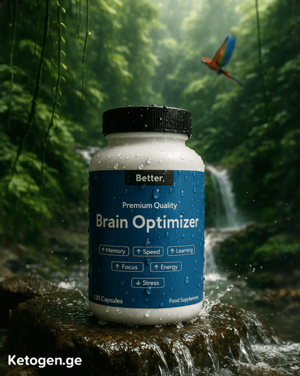 Better. გონების ოპტიმაიზერი / Better. Brain Optimizer / ტვინის მკვებავი / Better. Vitamins - Supplements / ბრეინ ოპტიმაიზერი
