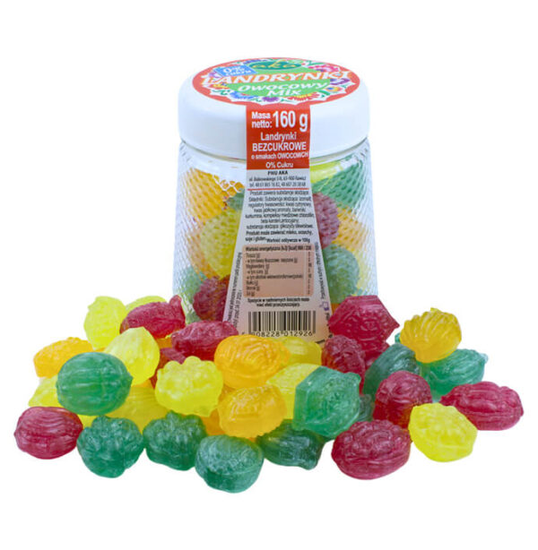 Sugar Free Candies: Fruit mix 160 g - Ketogen.ge