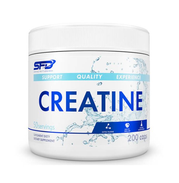 Creatine 200 Capsules (50 Servings)