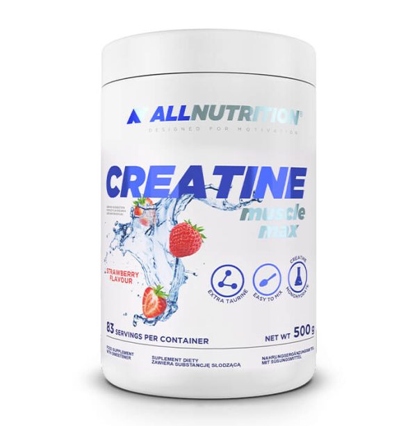 Creatine 500 g (83 Servings): Strawberry