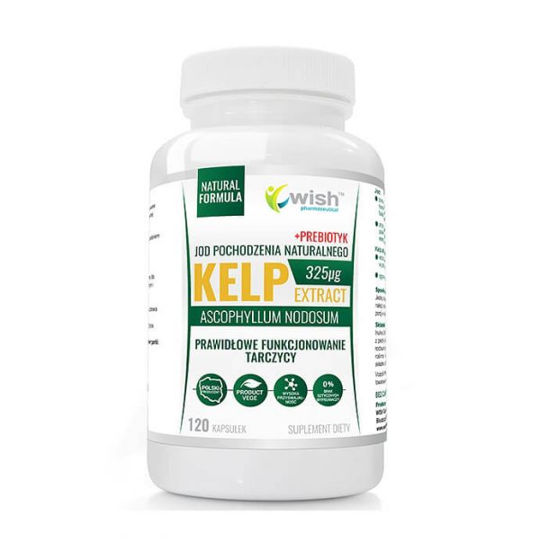 ნატურალური იოდი 325 მკგ + პრებიოტიკი (120 დოზა) / Kelp Natural Iodine - Ketogen.ge