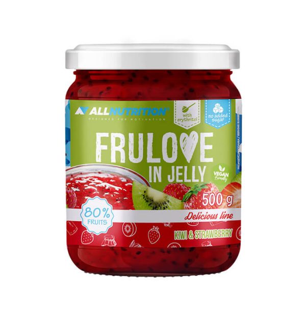 Sugar Free Jam 500 g: Kiwi + Strawberry