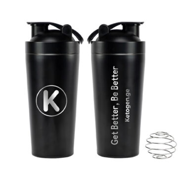 მეტალის შეიკერი 750 მლ: Get Better, Be Better - Ketogen.ge