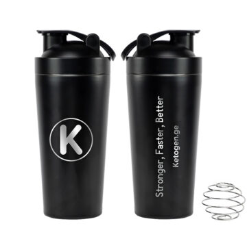 მეტალის შეიკერი 750 მლ: Stronger, Faster, Better - Ketogen.ge