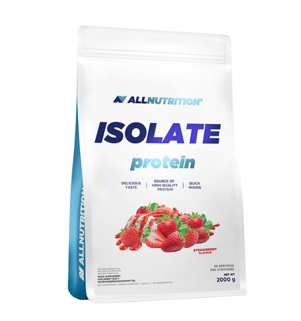 Whey Protein Isolate / ვეი პროტეინის იზოლატი 2 კგ (66 დოზა): მარწყვი