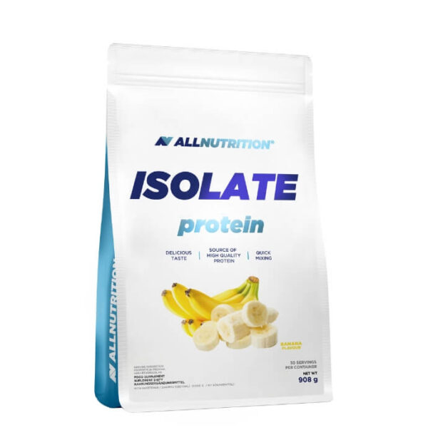 ვეი პროტეინის იზოლატი 908 გ (30 დოზა): ბანანი / Whey Protein Isolate